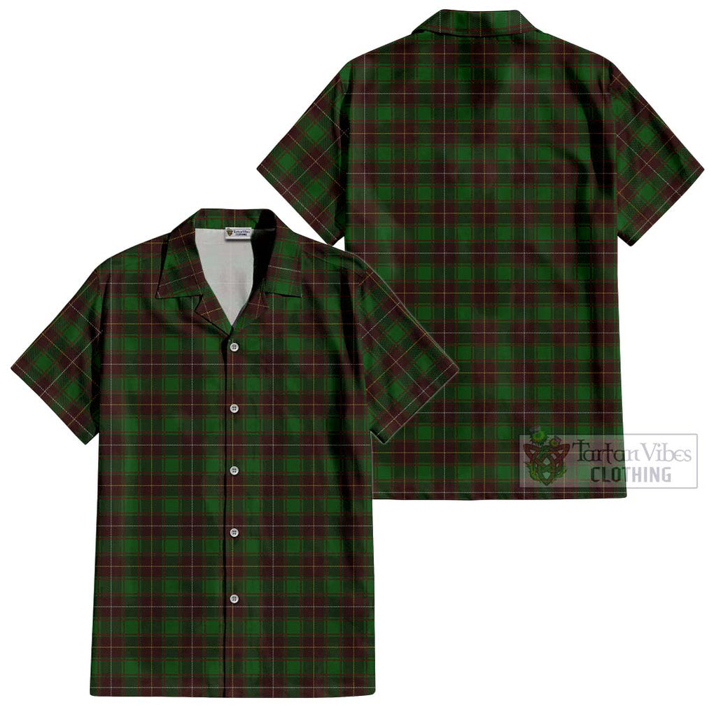 MacPhee Hunting Tartan Cotton Hawaiian Shirt - Tartan Vibes Clothing