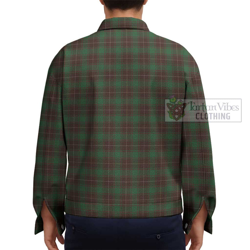 MacPhee Hunting Tartan Unisex Lapel Cotton Jacket - Tartan Vibes Clothing