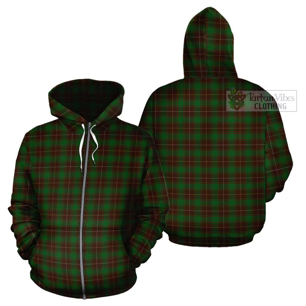 MacPhee Hunting Tartan Cotton Hoodie - Tartan Vibes Clothing