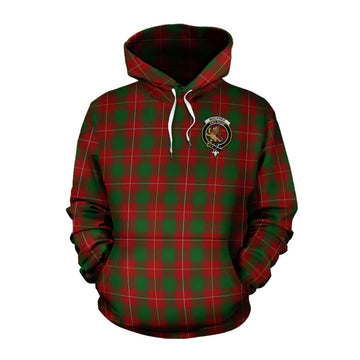 MacPhee (McPhee) Tartan Cotton Hoodie with Family Crest Celtic Skull Style Pullover Hoodie XS - Tartan Vibes Clothing