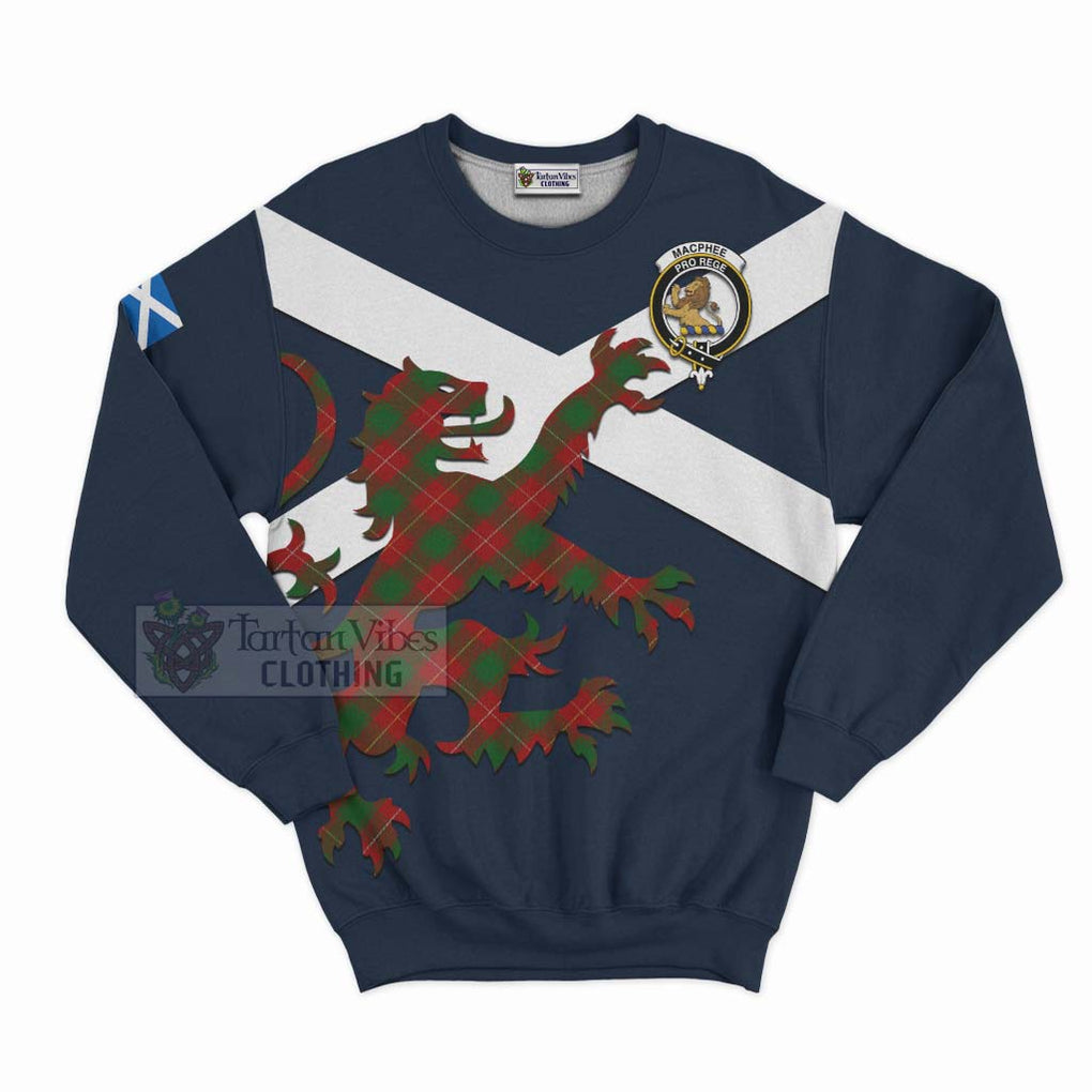 MacPhee (McPhee) Tartan Lion Rampant Sweatshirt Proudly Display Your Heritage with Alba Gu Brath and Clan Name Unisex - Tartan Vibes Clothing