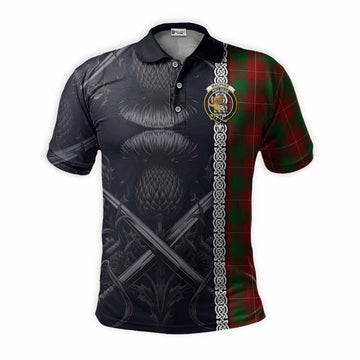 MacPhee (McPhee) Tartan Polo Shirt with Family Crest Cross Sword Thistle Celtic Vibes Kid - Tartan Vibes Clothing