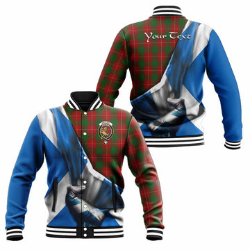 MacPhee (McPhee) Tartan Baseball Jacket with Family Crest Scotland Patriotic Style Unisex - Tartan Vibes Clothing