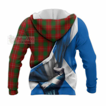 MacPhee (McPhee) Tartan Knitted Hoodie with Family Crest Scotland Patriotic Style - Tartan Vibes Clothing