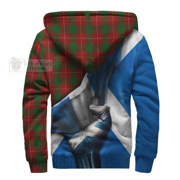 MacPhee (McPhee) Tartan Sherpa Hoodie with Family Crest Scotland Patriotic Style - Tartan Vibes Clothing