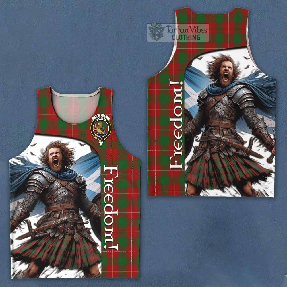 MacPhee (McPhee) Crest Tartan Men's Tank Top Inspired by the Freedom of Scottish Warrior - Tartan Vibes Clothing