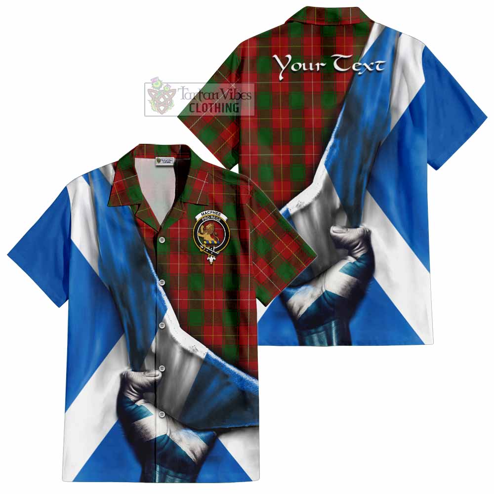 MacPhee (McPhee) Tartan Hawaiian Shirt with Family Crest Scotland Patriotic Style - Tartan Vibes Clothing