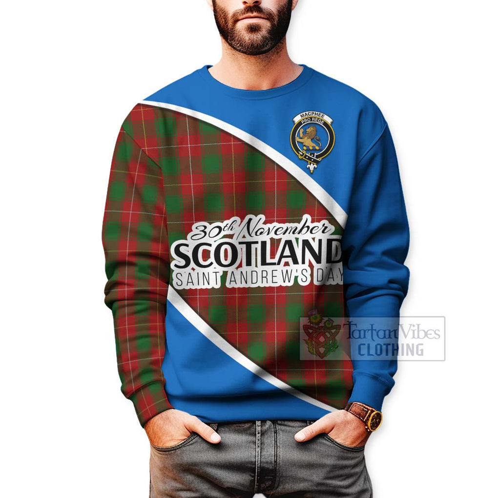 MacPhee (McPhee) Family Crest Tartan Sweatshirt Celebrate Saint Andrew's Day in Style - Tartan Vibes Clothing