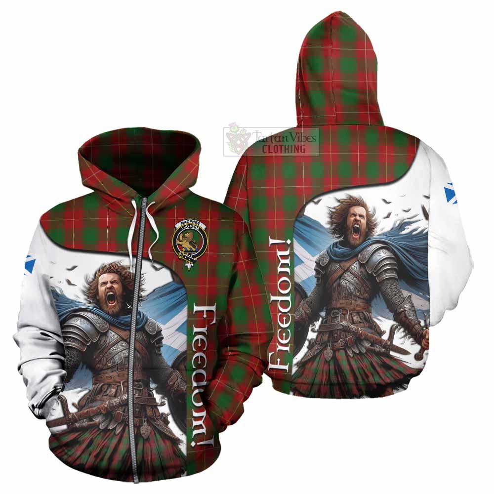 MacPhee (McPhee) Crest Tartan Hoodie Inspired by the Freedom of Scottish Warrior Zip Hoodie - Tartan Vibes Clothing