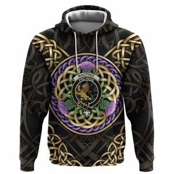 MacPhee (McPhee) Clan Crest Hoodie Celtic Scottish Thistle