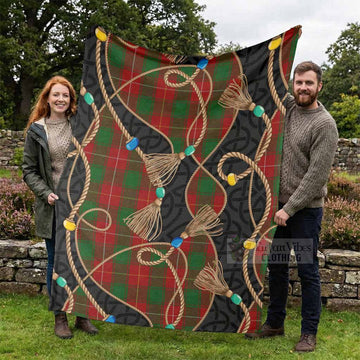 MacPhee (McPhee) Scottish Tartan Twisted Ropes Stylized Blanket - Tartan Vibes Clothing