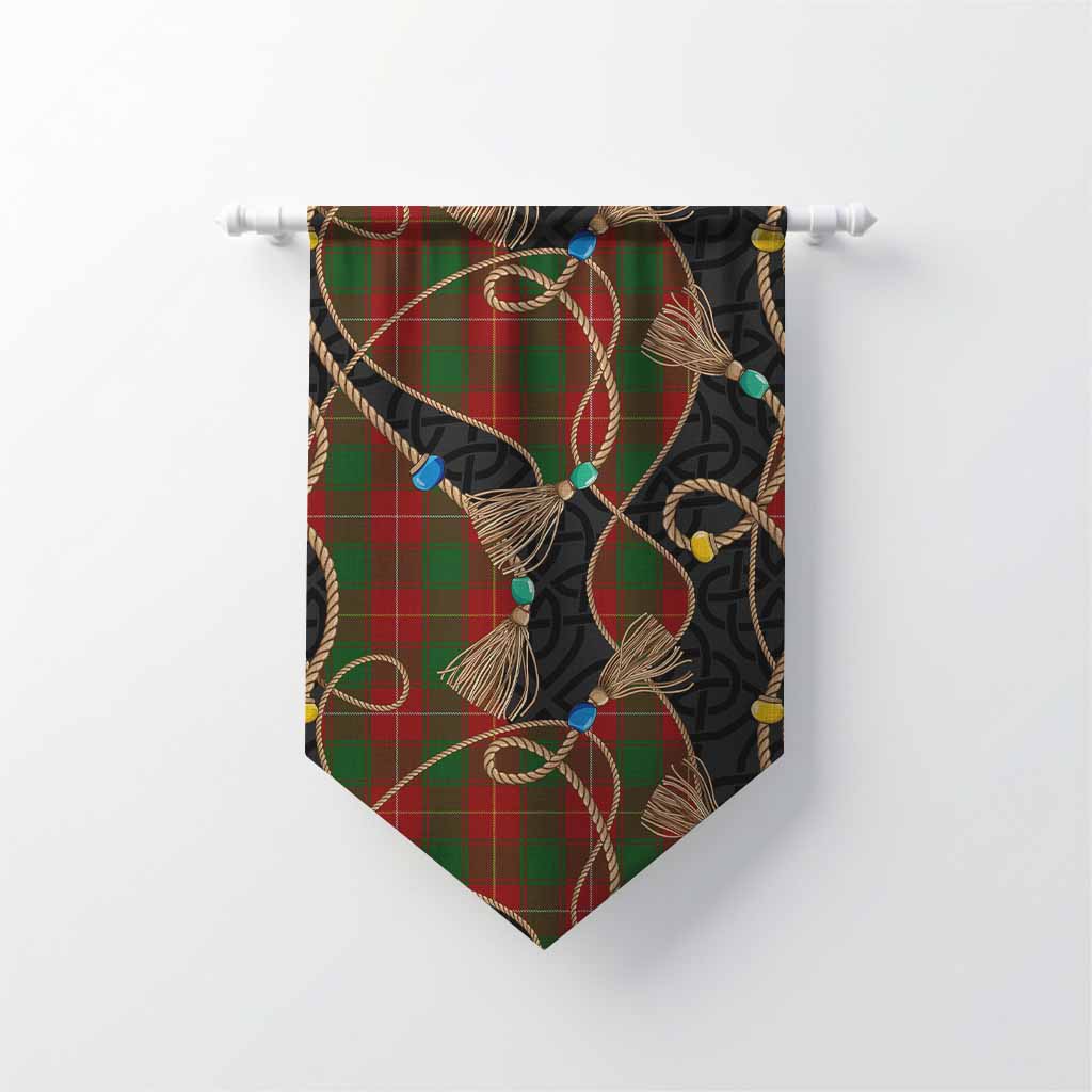 MacPhee (McPhee) Scottish Tartan Twisted Ropes Stylized Gonfalon Chevron - Tartan Vibes Clothing