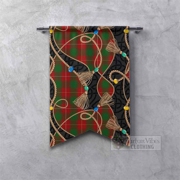MacPhee (McPhee) Scottish Tartan Twisted Ropes Stylized Gonfalon Fishtail - Tartan Vibes Clothing