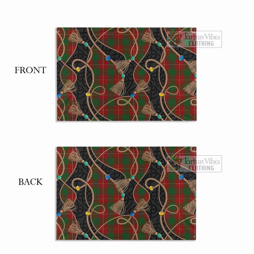 MacPhee (McPhee) Scottish Tartan Twisted Ropes Stylized House Flag - Tartan Vibes Clothing