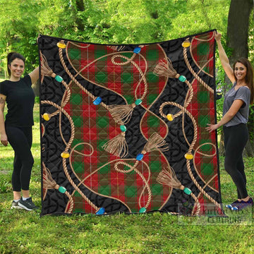 MacPhee (McPhee) Scottish Tartan Twisted Ropes Stylized Premium Quilt - Tartan Vibes Clothing
