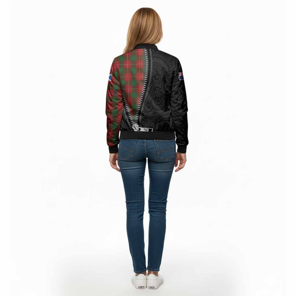 MacPhee (McPhee) Tartan Bomber Jacket New Zealand Pattern Unique Zipper Stylized