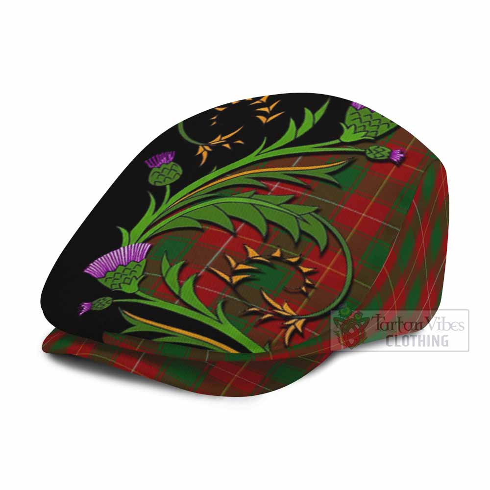 MacPhee (McPhee) Tartan Flat Cap, Jeff Cap Scottish Thistle Pride Heritage Art - Tartan Vibes Clothing