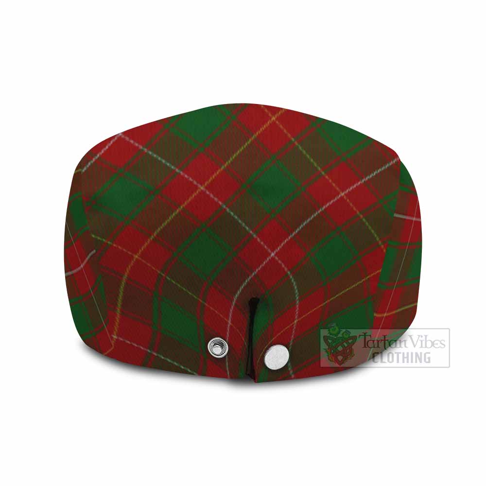 MacPhee (McPhee) Tartan Flat Cap, Jeff Cap Cross Style - Tartan Vibes Clothing