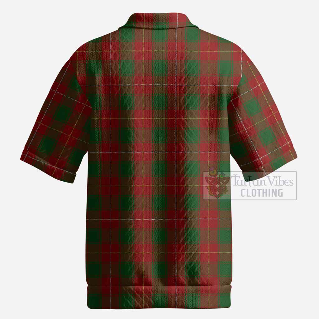 MacPhee (McPhee) Tartan Men’s Polo Sweater Top with Family Crest