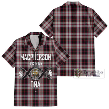 MacPherson (McPherson) Tartan Hawaiian Shirt with Family Crest DNA In Me Style