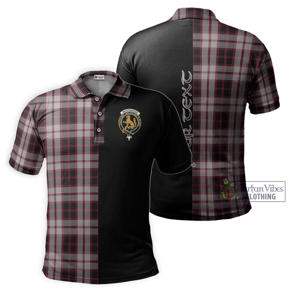 MacPherson (McPherson) Tartan Polo Shirt with Family Crest and Half Of Me Style Kid - Tartan Vibes Clothing