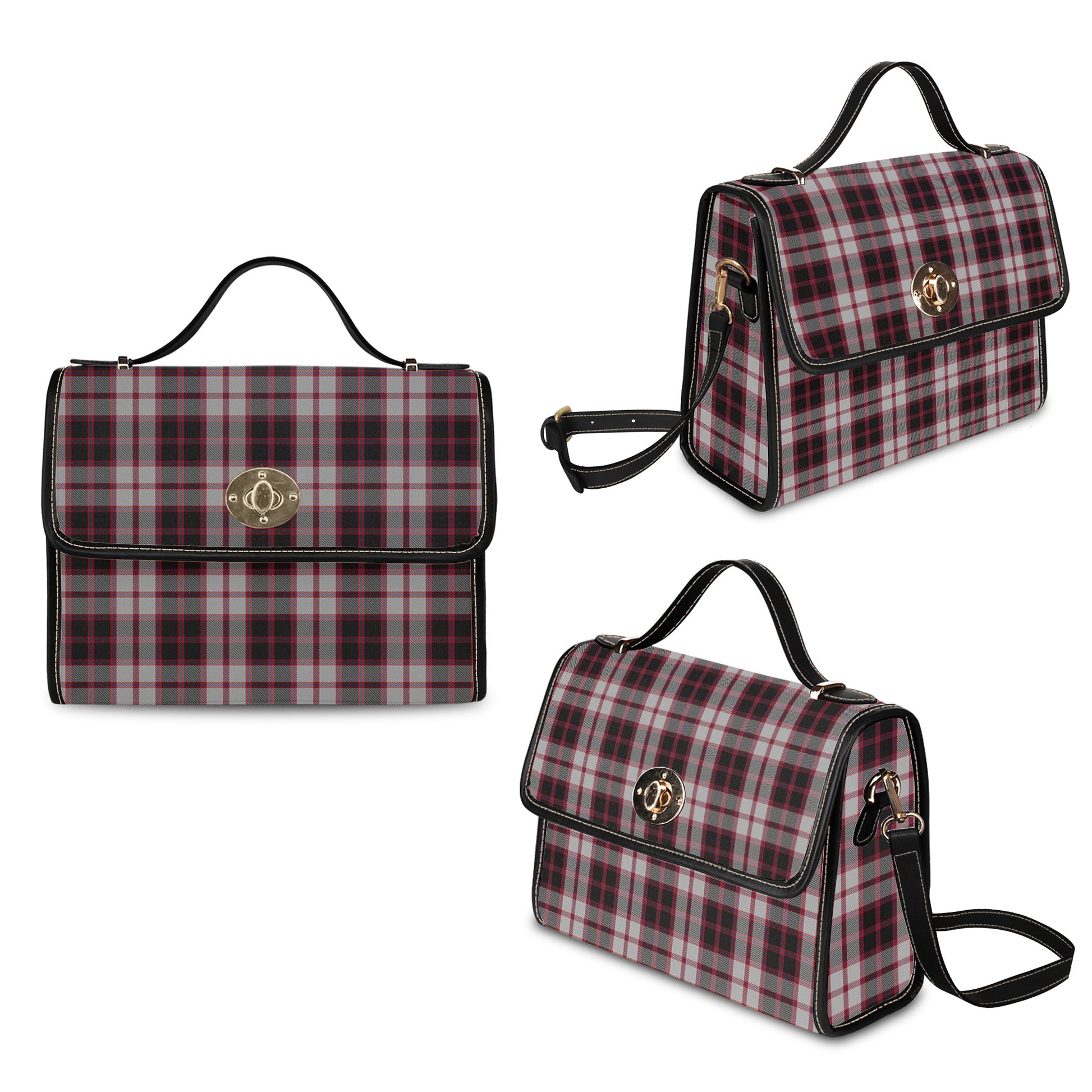 MacPherson (McPherson) Tartan Waterproof Canvas Bag - Tartan Vibes Clothing
