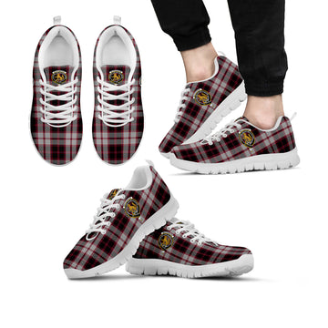 MacPherson Tartan Sneakers with Family Crest