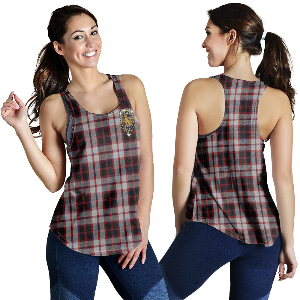 macpherson-tartan-women-racerback-tanks-with-family-crest