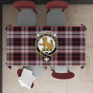 MacPherson Tatan Tablecloth with Family Crest