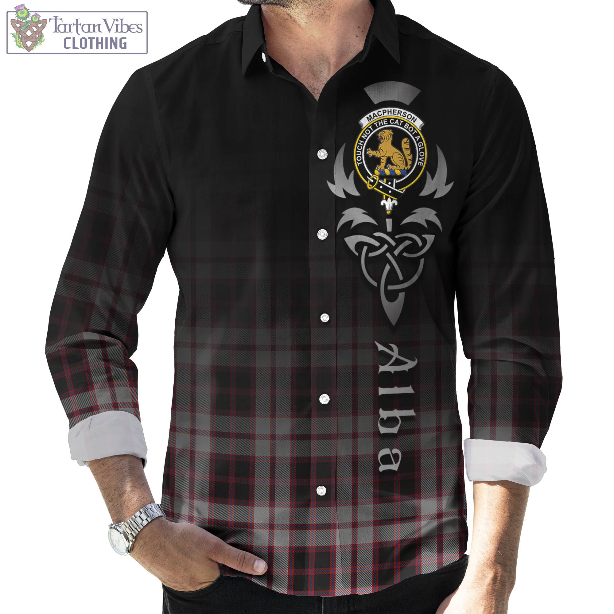 MacFie Tartan Crest T-shirt - Alba Celtic Style main image 0