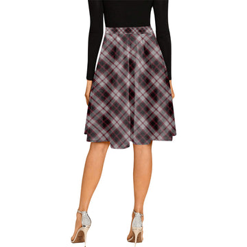 MacPherson Tartan Melete Pleated Midi Skirt