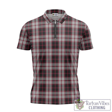 Tartan Vibes Clothing MacPherson Tartan Zipper Polo Shirt