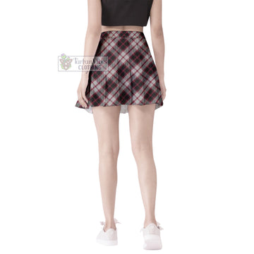 MacPherson (McPherson) Tartan Women's Plated Mini Skirt Cross Style