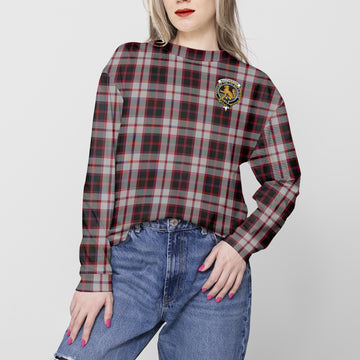 MacPherson (McPherson) Tartan Sweatshirt with Family Crest