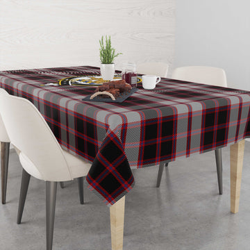 MacPherson Tatan Tablecloth with Family Crest