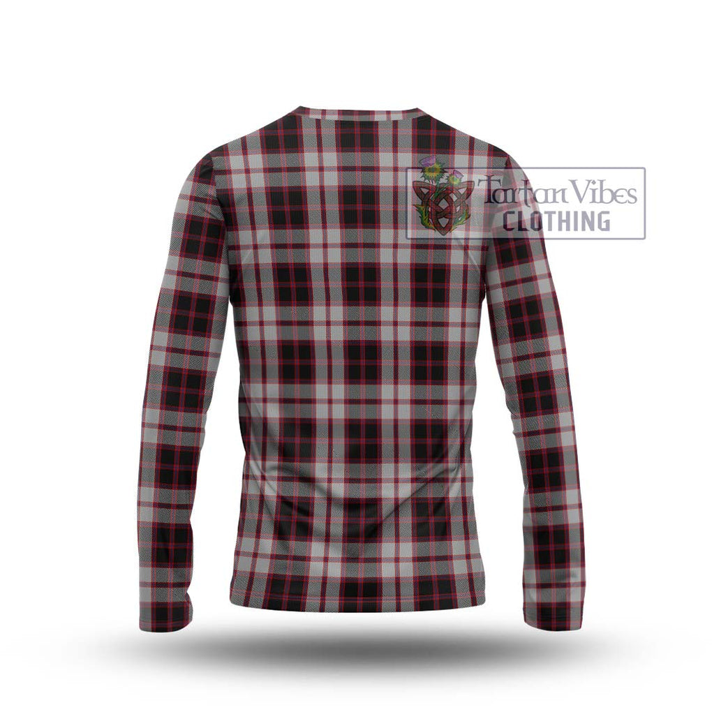 MacPherson (McPherson) Tartan Long Sleeve T-Shirt with Family Crest DNA In Me Style - Tartanvibesclothing Shop