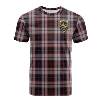 MacPherson (McPherson) Tartan T-Shirt with Family Crest