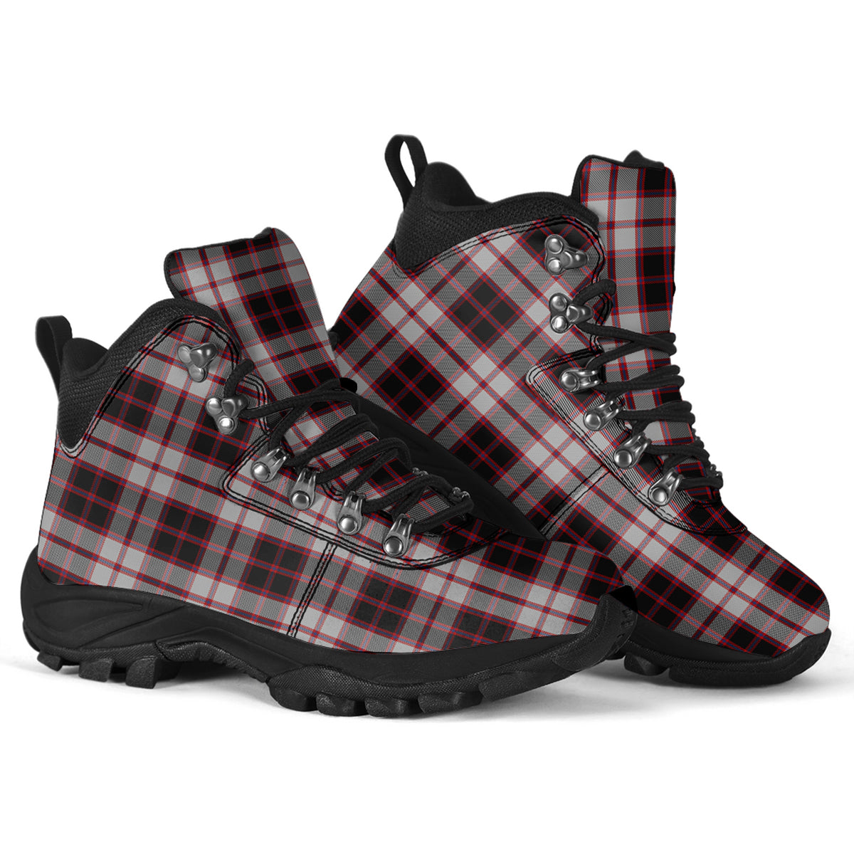 MacPherson Tartan Alpine Boots - Tartanvibesclothing