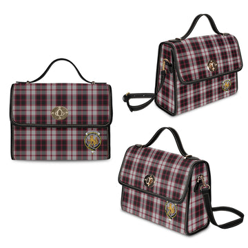 MacPherson Tartan Waterproof Canvas Bag with Family Crest