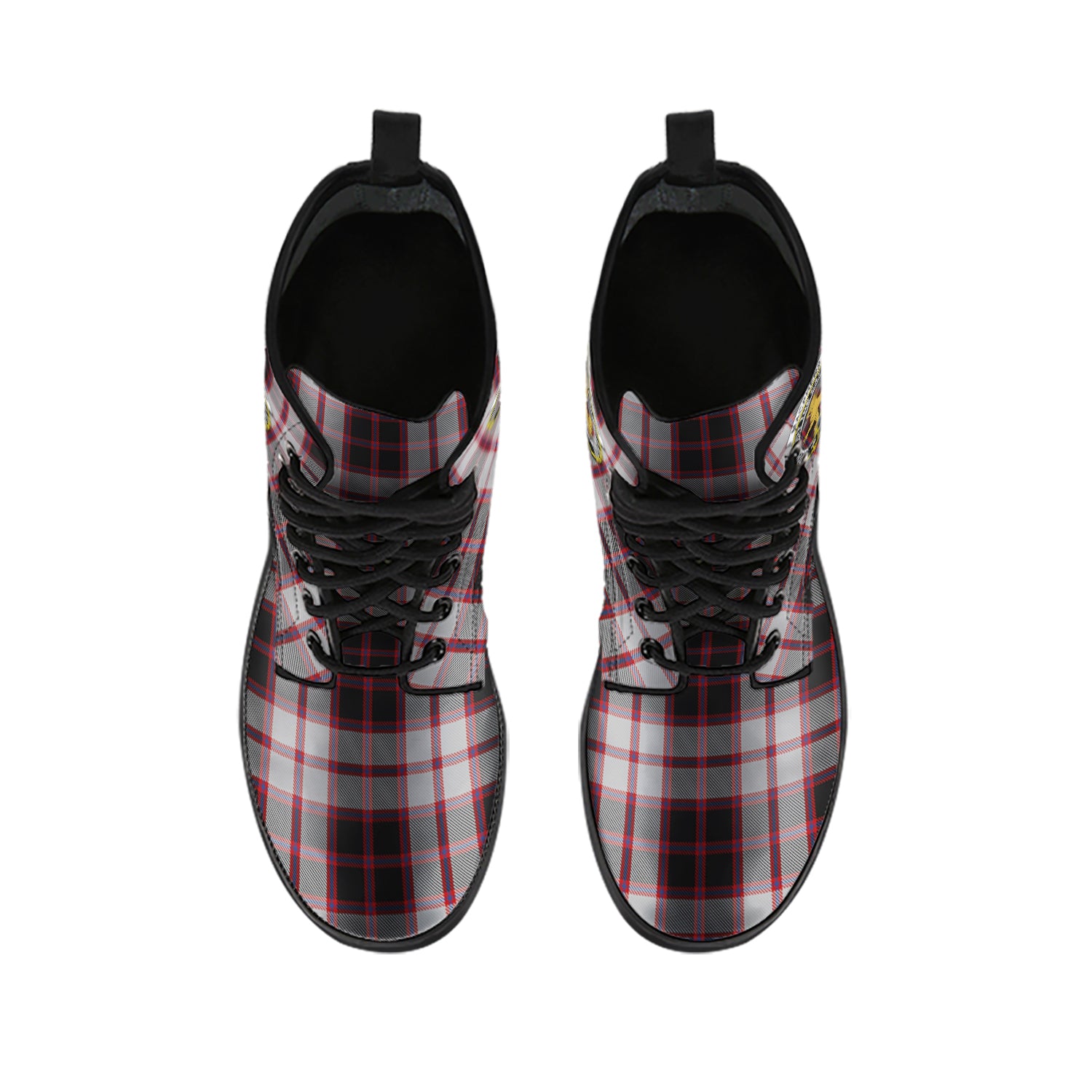 macpherson-tartan-leather-boots-with-family-crest