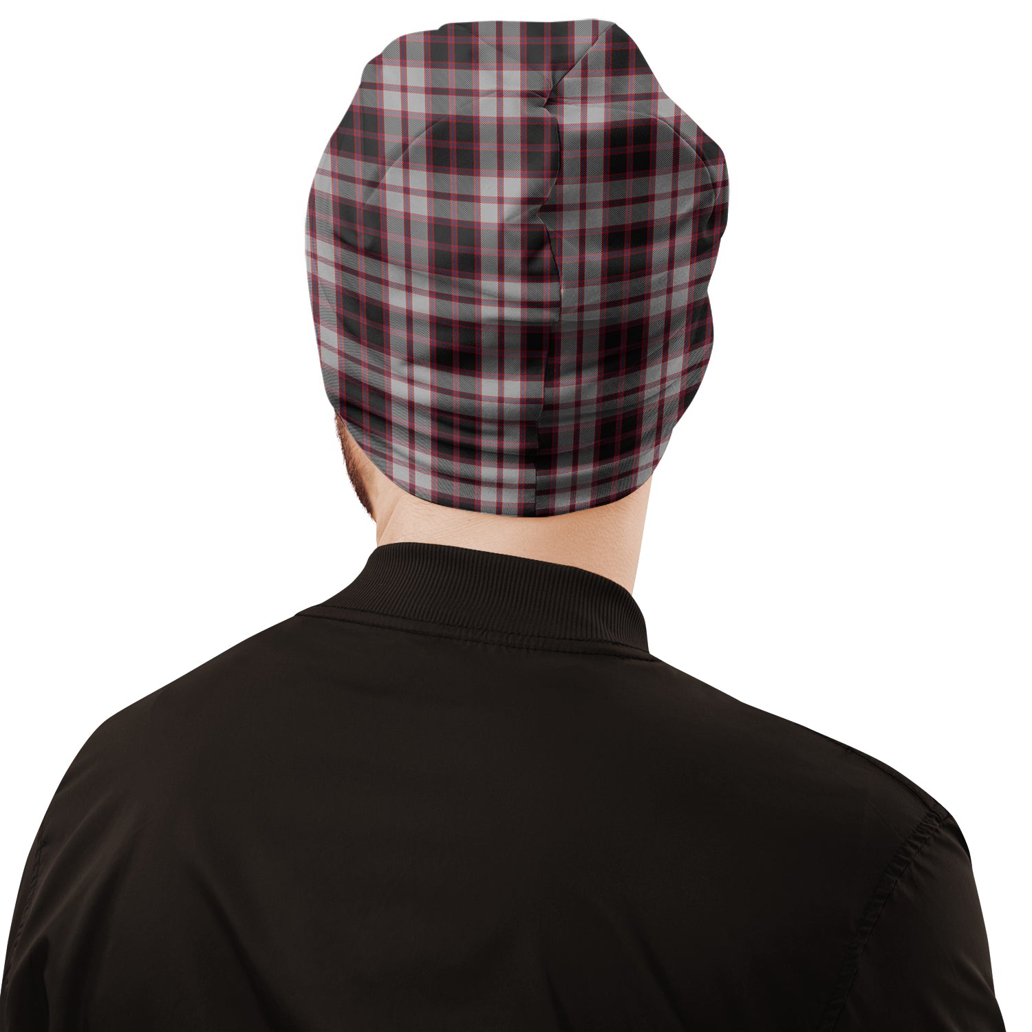 macpherson-tartan-beanies-hat-with-family-crest