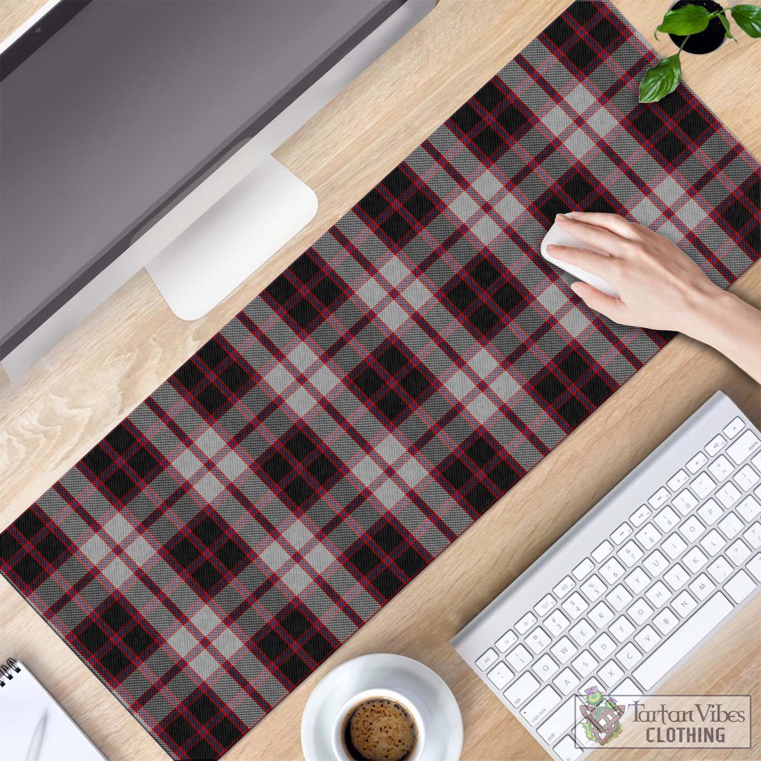 Tartan Vibes Clothing MacPherson Tartan Mouse Pad