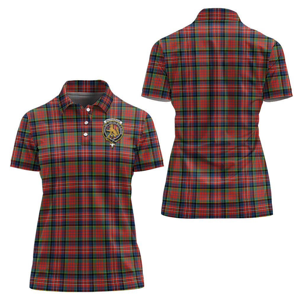 macpherson-ancient-tartan-polo-shirt-with-family-crest-for-women
