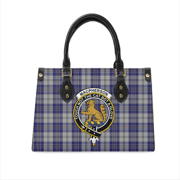 macpherson-dress-blue-tartan-leather-bag-with-family-crest