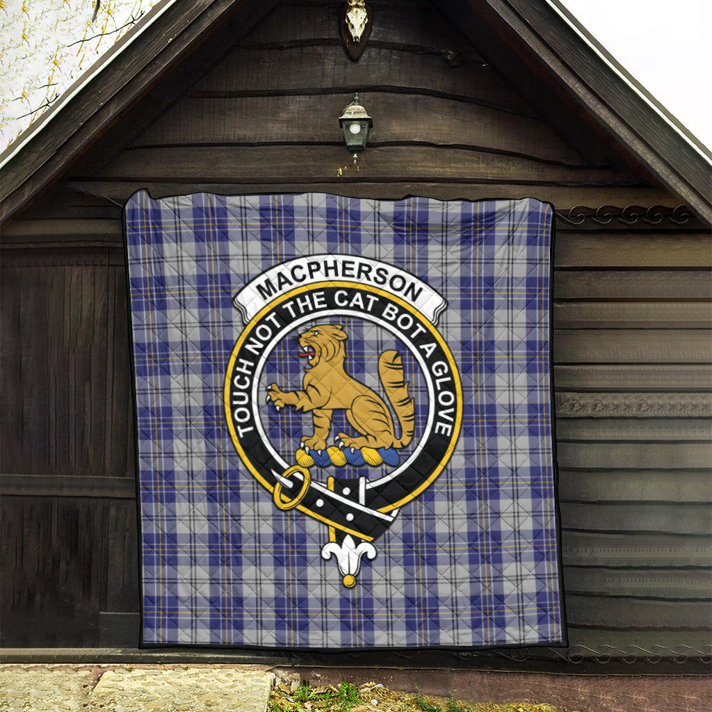macpherson-dress-blue-tartan-quilt-with-family-crest