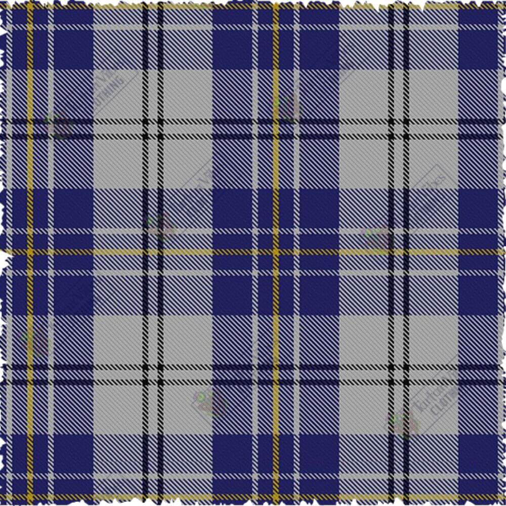 Macpherson Dress Blue Tartan