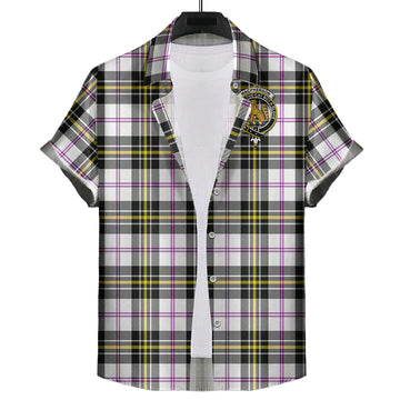 macpherson-dress-modern-tartan-short-sleeve-button-down-shirt-with-family-crest