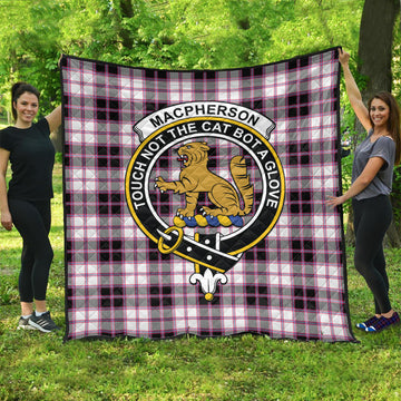 macpherson-hunting-modern-tartan-quilt-with-family-crest