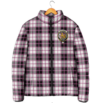 MacPherson Hunting Modern Tartan Padded Jacket with Family Crest