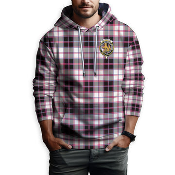 MacPherson Hunting Modern Tartan Hoodie with Family Crest